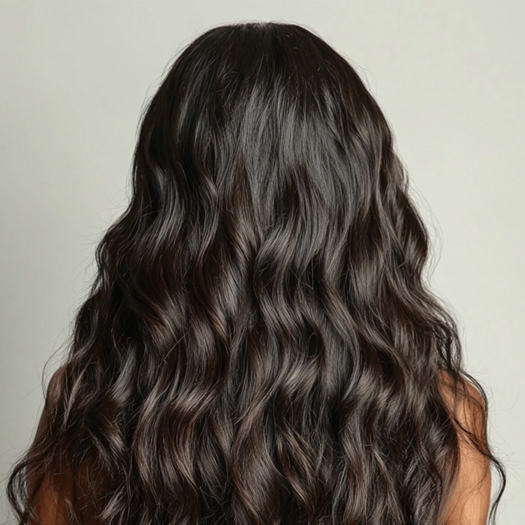 Wavy HD Closure Wig Unit